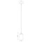 Z-Lite Beckett 1 Light Mini Pendant, Brushed Nickel And Clear Seedy 492MP-BN - alternate 6